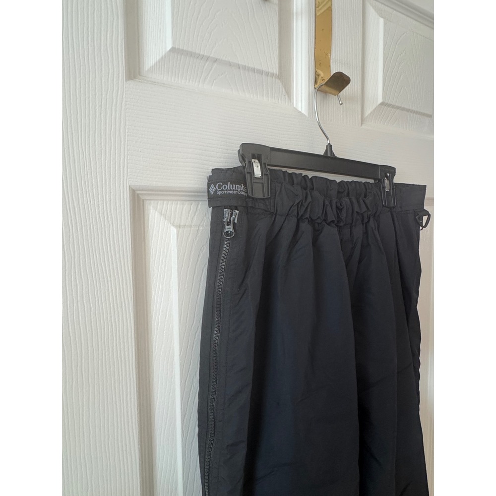 Columbia Womens Black Snow Pants Full Side Zip Insulated XL8042 Ski Size S - Picture 4 of 9